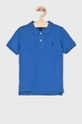 niebieski Polo Ralph Lauren - Polo dziecięce 110-128 cm 322603252006 Chłopięcy