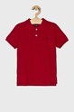 Băieți Polo Ralph Lauren - Tricou polo copii 110-128 cm 322603252009 rosu