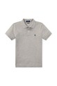 Polo Ralph Lauren - Детское поло 134-176 см. меланж серый 323547926005
