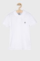 Polo Ralph Lauren - Детское поло 134-176 см. 323547926002 белый AA00
