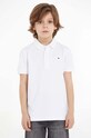 Tommy Hilfiger - Детское поло 74-176 cm с эластаном белый KB0KB03975