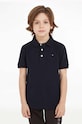Tommy Hilfiger - Detské polo tričko 74-176 cm s elastanom tmavomodrá KB0KB03975