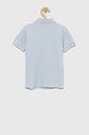 Мальчик Детское хлопковое поло United Colors of Benetton 3089G3008.P.NOS голубой