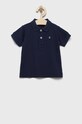 Detská bavlenná polokošeľa United Colors of Benetton bavlna tmavomodrá 3089G3008.P.NOS