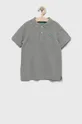 γκρί Παιδικά βαμβακερά μπλουζάκια πόλο United Colors of Benetton Για αγόρια