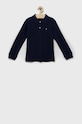 Хлопковый детский лонгслив United Colors of Benetton хлопок тёмно-синий 3089G3009.P.NOS