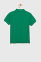 United Colors of Benetton tricouri polo din bumbac pentru copii 3089C300Q.G.NOS verde AA00
