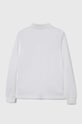 United Colors of Benetton longsleeve din bumbac pentru copii 3089C300Z.G.NOS alb AA00