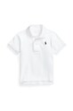 Хлопковое поло для младенцев Polo Ralph Lauren 320570127001 белый AA00