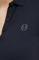 Armani Exchange polo bawełniane 8NYF73.YJ17Z.NOS granatowy