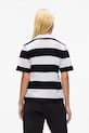 Karl Lagerfeld polo bawełniane A4W17099 czarny AA00