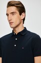 Tommy Hilfiger - Pánske polo tričko MW0MW04975 tmavomodrá