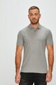 Polo tričko Calvin Klein šedá K10K102964