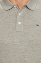 Tommy Jeans - Pánske polo tričko DM0DM04266 sivá AA00