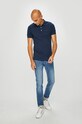 Tommy Jeans - Polo tričko DM0DM04266 námořnická modř AA00