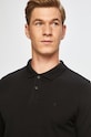 Jack & Jones - Pánske polo tričko čierna 12136516