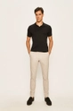 Selected Homme - Polo czarny