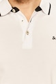 Polo tričko Jack & Jones 12136668 biela