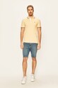 Polo tričko Jack & Jones 12136668 žltá AA00