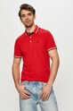 Jack & Jones Polo bawełna czerwony 12136668