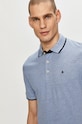 Polo tričko Jack & Jones modrá 12136668