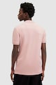 Odzież AllSaints polo Reform Polo MD051H różowy