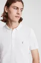 AllSaints - Polo tričko Reform Polo biela