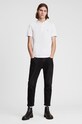 Odzież AllSaints – Polo REFORM SS POLO MD051H biały