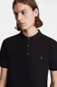 AllSaints - Polo tričko Reform Polo čierna