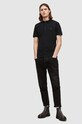 Одяг AllSaints - Поло Brace SS Polo MD103H чорний