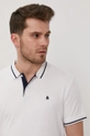 biela Polo tričko Jack & Jones