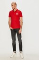 EA7 Emporio Armani - Tricou Polo 8NPF12.PJNQZ rosu AA00