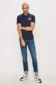 EA7 Emporio Armani - Polo 8NPF12.PJNQZ 8NPF12.PJNQZ granatowy AA00