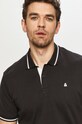 Jack & Jones - Polo czarny 12180891.