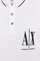 Polo majica Armani Exchange 8NZFPA.Z8M5Z.NOS bijela