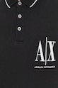 Polo tričko Armani Exchange 8NZFPA.Z8M5Z.NOS černá
