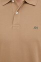 Selected Homme Polo 16082840.Kelp brązowy