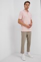 Selected Homme Polo 16082840.SilverPink różowy AA00