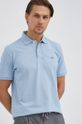 světle modrá Polo tričko Selected Homme Pánský
