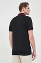 Odzież Selected Homme polo bawełniane 16082841.Black czarny