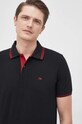 Selected Homme polo bawełniane czarny 16082841.Black