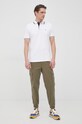 Selected Homme tricou polo 16082841.BrightWhit alb AA00