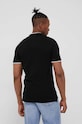 Oblečenie Bavlnené polo tričko Jack & Jones 12199711.Black čierna