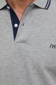 Selected Homme polo szary 16082841.MediumGrey