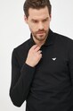 Emporio Armani longsleeve bawełniany czarny 8N1FQ0.1JTKZ.NOS