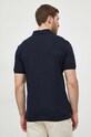 Oblačila Bombažen polo Emporio Armani 8N1FQ2.1JTKZ.NOS mornarsko modra