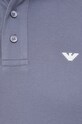 Emporio Armani polo bawełniane 8N1FQ2.1JTKZ.NOS szary