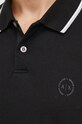 Хлопковое поло Armani Exchange 8NZF75.Z8M5Z.NOS чёрный