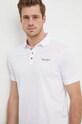 Bavlněné polo tričko Armani Exchange bílá 8NZF80.Z8H4Z.NOS