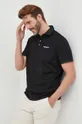 Bavlnené polo tričko Armani Exchange čierna